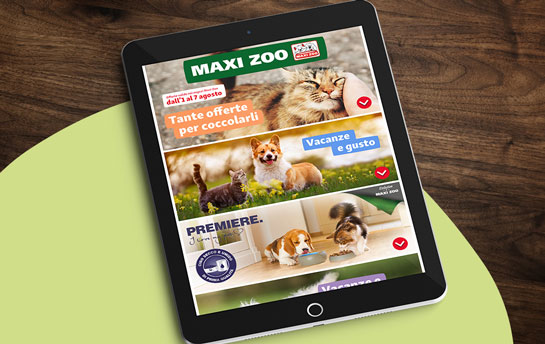 Il volantino digitale di Maxi Zoo – Advertising